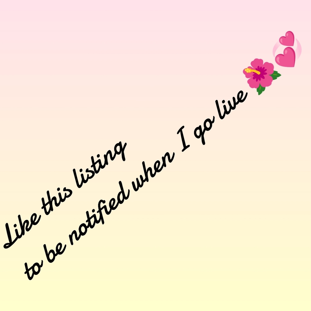 Like this listing 🌺